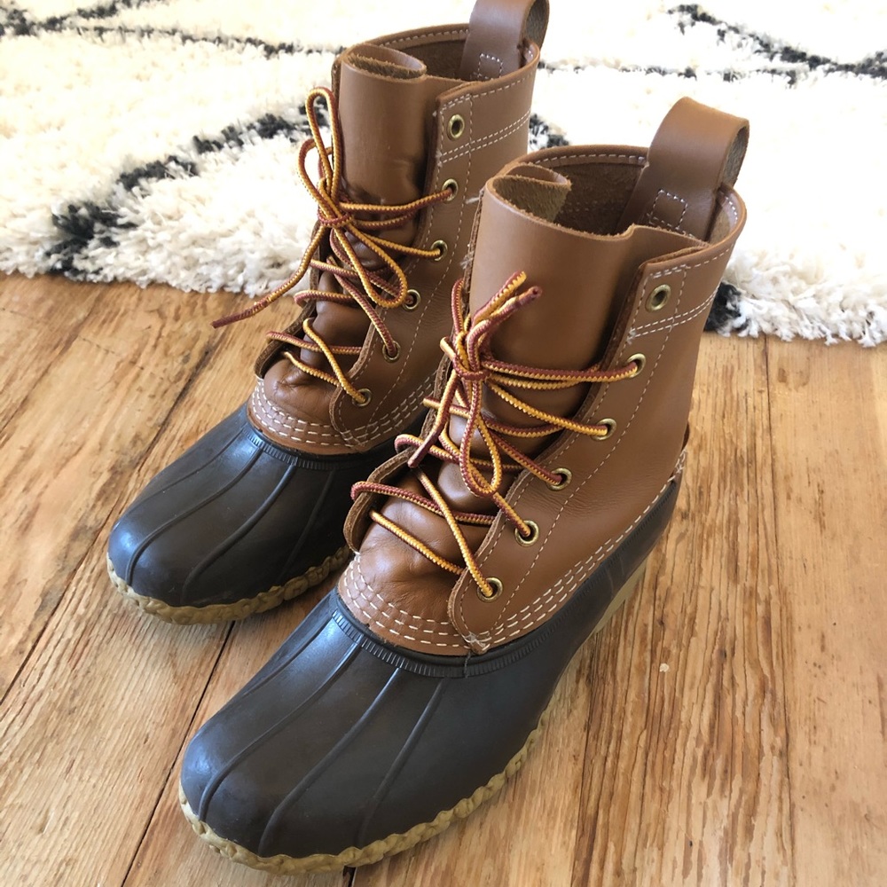 LL Bean Duck Boots Size 7